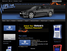 Tablet Screenshot of efilive.com